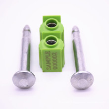 Safety barcode bolt seal lock anti-tampering anti-spinsecurity security bolt seal for container SGS certification